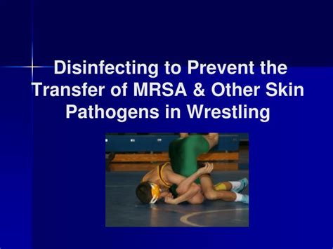 Ppt Disinfecting To Prevent The Transfer Of Mrsa And Other Skin