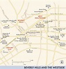 Map of Beverly Hills and the Westside | Beverly Hills and the Westside ...