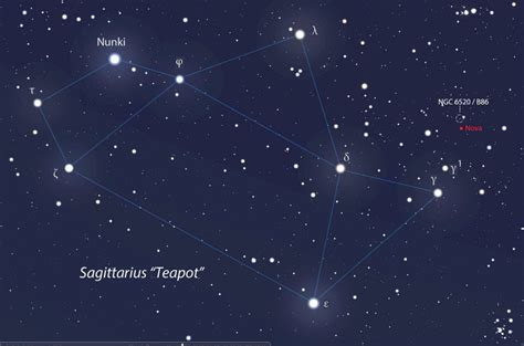 New Nova Flares In Sagittarius How To See It In Your Scope Universe