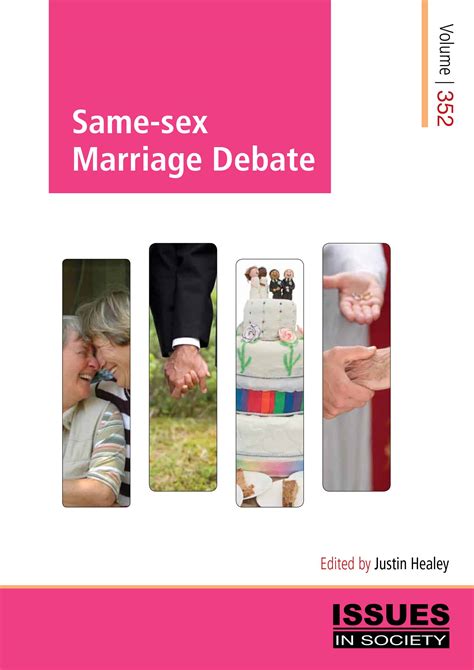 Same Sex Marriage Debate The Spinney Press