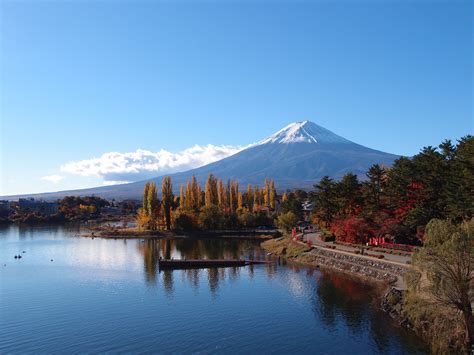 Fuji Five Lakes Lake In Japan Thousand Wonders
