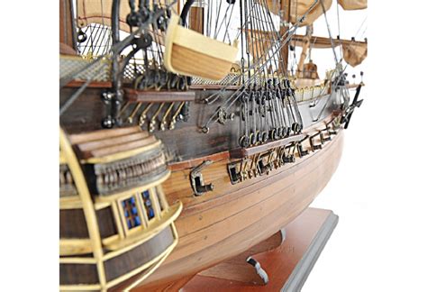 Wooden Tall Ship Model Hms Surprise