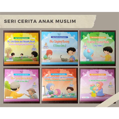 Jual Buku Seri Cerita Anak Muslim Lingkar Media Shopee Indonesia
