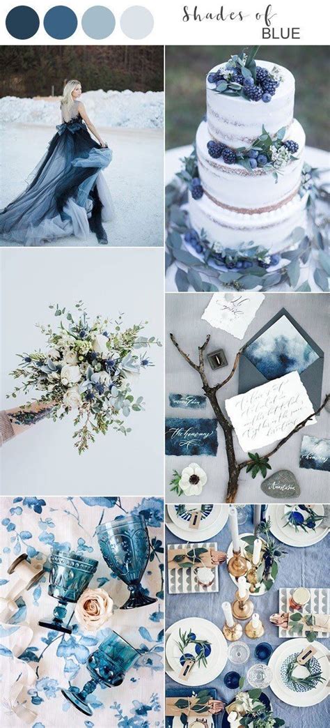Top 10 Winter Wedding Color Ideas For 2021 Emmalovesweddings Blue Winter Wedding Winter