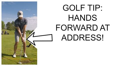 Golf Forward Press How To Start Your Golf Swing Youtube