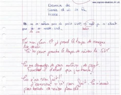 Exemple De Copie De Bac Français Le Meilleur Exemple
