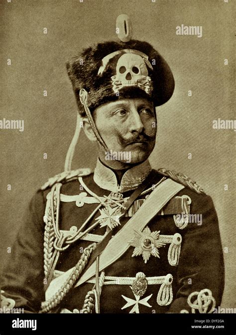 Wilhelm Ii The Last German Emperor And King Of Prussia Stock Photo