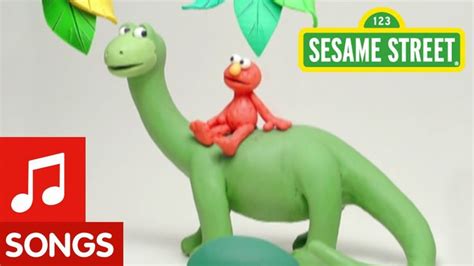 Sesame Street Elmos Dinosaur Song Dinosaur Songs Sesame Street