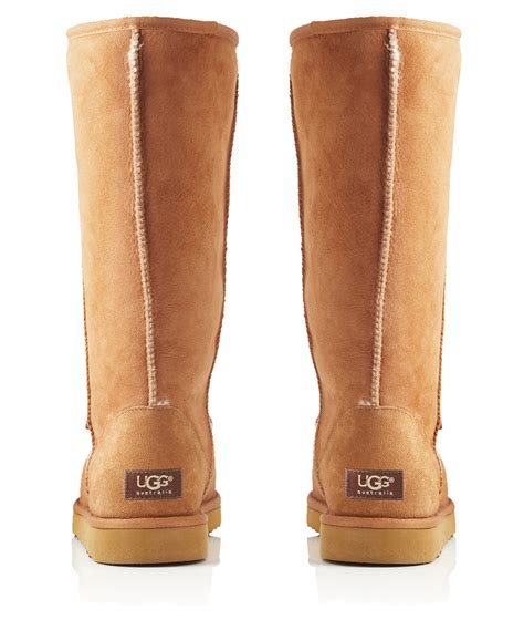 Ugg Chestnut Classic Tall Sheepskin Boots In Brown Lyst