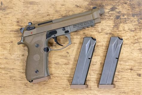 Beretta M9a3 9mm Semi Auto Police Trade In Pistol Good Condition