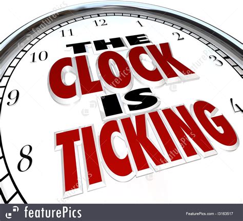 Clock Is Ticking Stock Illustration 2163517 Essex Ucu