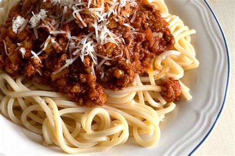 Grundrezept Sauce Bolognese Rezept Spaghetti Bolognese Spaghetti Hot
