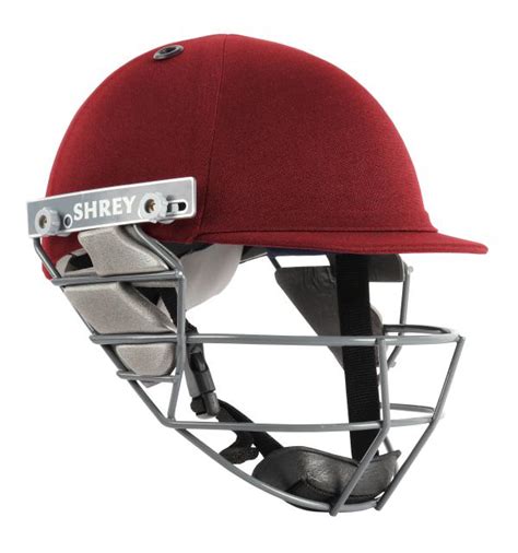 Shrey Star Junior Steel Maroon Cricket Helmet Jiomart