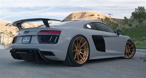 This Modified Audi R8 Plus Is An Attention Seeker Carscoops