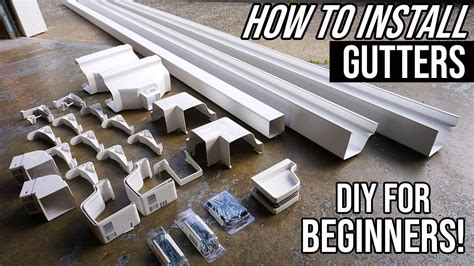 How To Install Gutters For Beginners Easy DIY Home Project YouTube