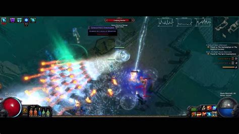 Path Of Exile Coc Kb Arctic Breath Fireball Youtube