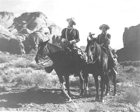 John Wayne And Frank Mcgrath She Wore A Yellow Ribbon Historical Figures Yellow Ribbon