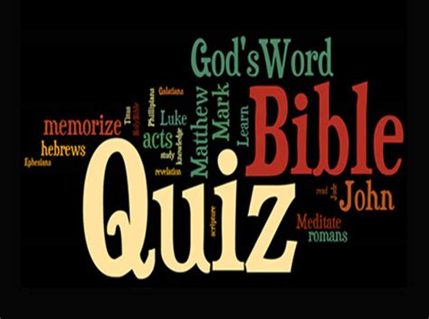 Bible Quiz Q4quiz