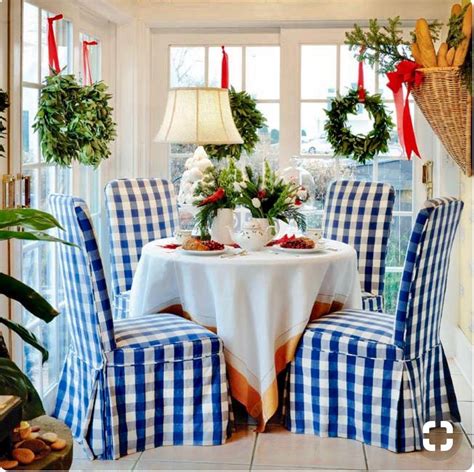Blue And White Christmas French Country Decorating Country Decor