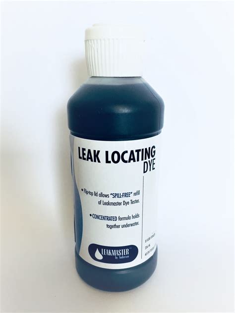 Leakmaster Leak Locating Dye Refill Bottle Cleaning And Repair Repair