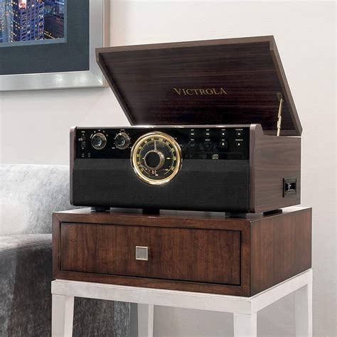 Buy Victrola The Empire Vta 270b 6 In 1 Wood Bluetooth Mid Century