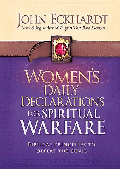 Womens Daily Declarations For Spiritual Warfare Biblical Principles