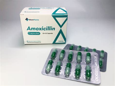 Amoxicillin Capsules 500mg Pharmaceutical Products Finished