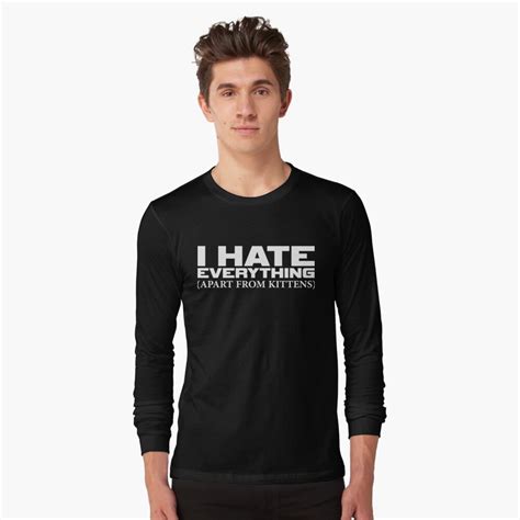 I Hate Everything T Shirt By Glitchedmotion Redbubble