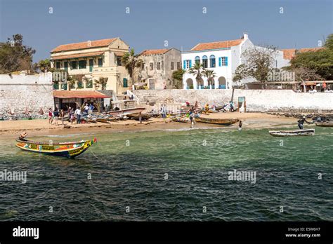 Goree Island Unesco Site Off Dakar Senegal Stock Photo Alamy