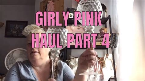 girly pink haul part 4 youtube