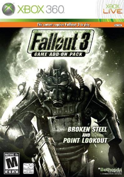 Broken steel es el tercer paquete de contenidos descargables para fallout 3. Fallout 3 -- Game Add-On Pack #2: Broken Steel and Point Lookout - Xbox 360 - IGN