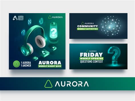 Aurora Banners By Tolmindev On Dribbble