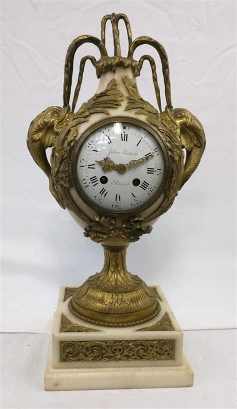 Sold Price Julien Beliard Clock Circa 1778 1812 Bronze And Marble June