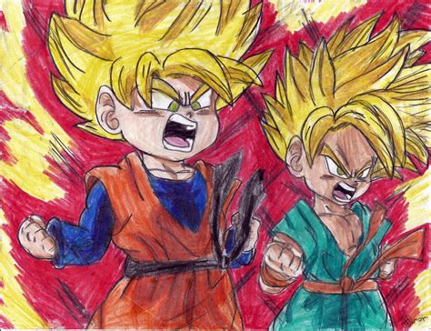 Dragon Ball Z Images Ss Goten And Trunks Hd Wallpaper And Background
