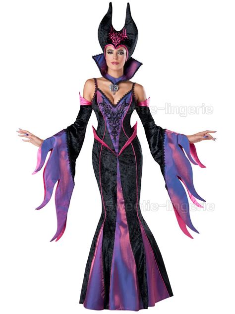 Sexy Maleficent Cosplay Maleficent Costumes Evil Halloween Costumes For Women Purple Witch