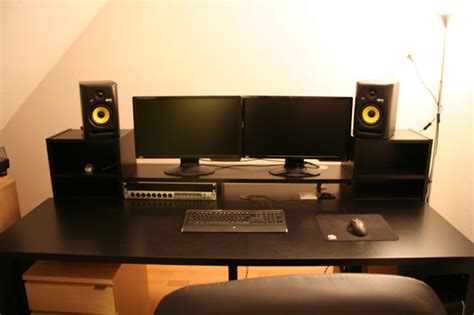 They're certainly not built for production but they have helped with my clutter. Music Producing Desk - IKEA Hackers