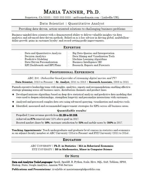 Best kenyan cv format and requirements tuko co ke. Curriculum Experience Phd Quant Resume Submit Tip Vitae ...