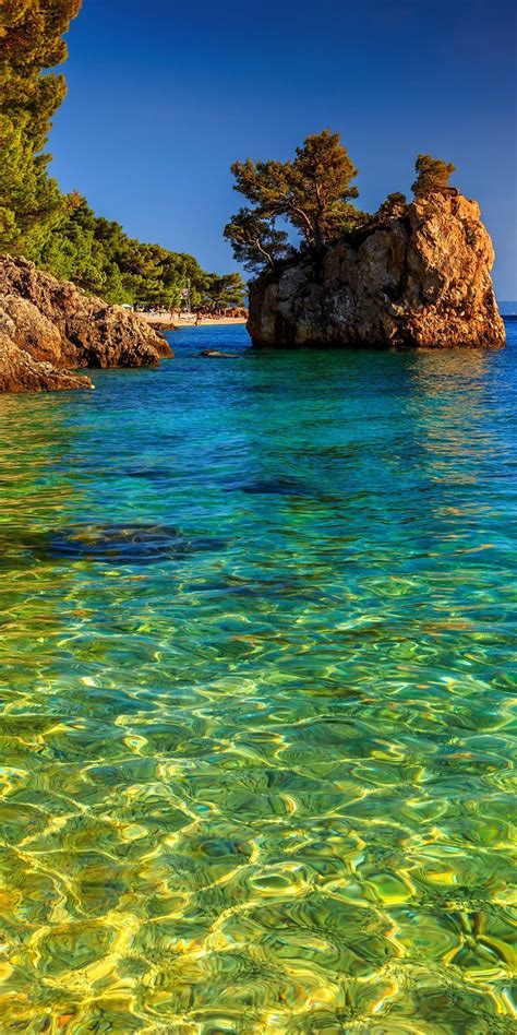 Brela Island Croatia Travel Paesaggi Fotografia Natura