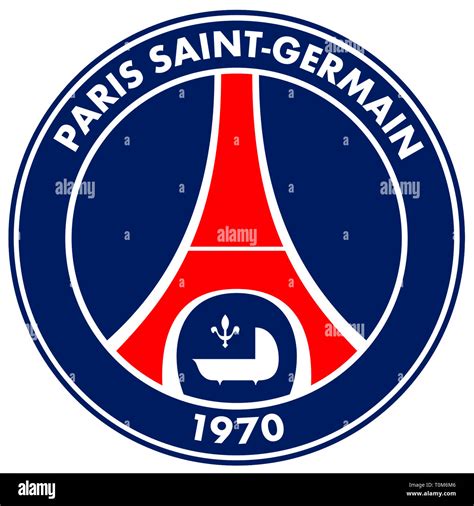 Logo Of French Football Team Paris Saint Germain Football Club Psg