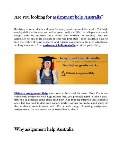 Assignment Help Australia By Torontoplumbinggroup Issuu