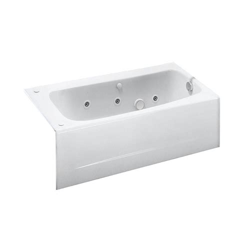 It is more hygienic, making it super easy to clean the whirlpool tub. American Standard Cambridge 5 ft. Right Drain Whirlpool ...