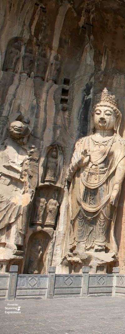 The Longmen Grottoes Or Longmen Caves Luoyang Henan China Unesco