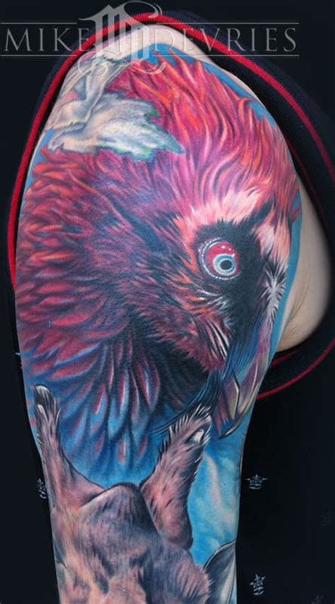 Vulture Tattoo By Mike DeVries Tattoos
