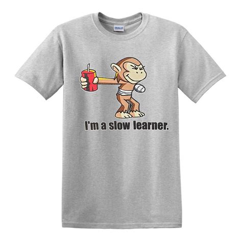 Im A Slow Learner Mens T Shirt Etsy
