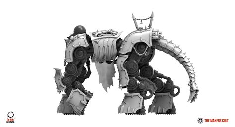 Centaur Knight Conversion Kit Chaos Armour Pack Only D Model D