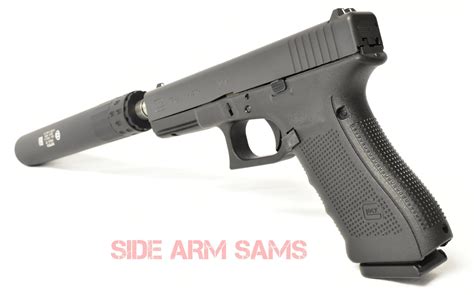 Glock G17 Gen 4 9mm Semi Auto Pistol And Gemtech Gm 9 Suppressor Package