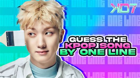 Kpop Guess The Kpop Song By One Line Kpop Game Musicatube