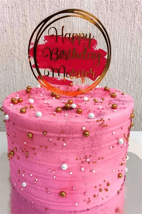 Pink Birthday Cake Ideas Images Pictures