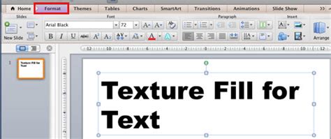 Texture Fills For Text In Powerpoint 2011 For Mac
