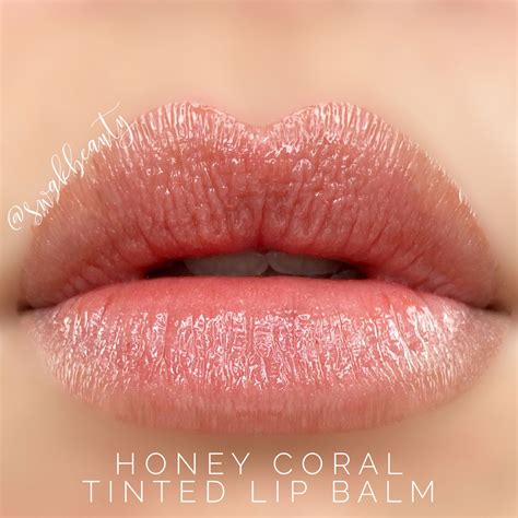 Honey Coral Tinted Lip Balm Limited Edition Swakbeauty